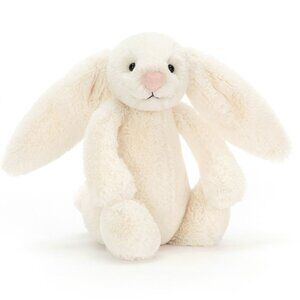 Jellycat Bashful Cream Bunny, Size S NWT